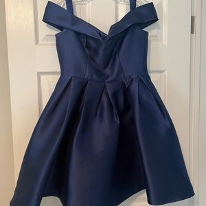 Chelsea Blue Puffy Dress
